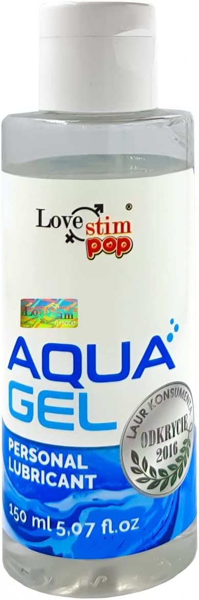 Aqua Gel - Water-based Lubricant - Intercourse Anesthetic - Lubricant Sex Water Based - Lubricant - Lubricant for Sex Toys - 150 ml