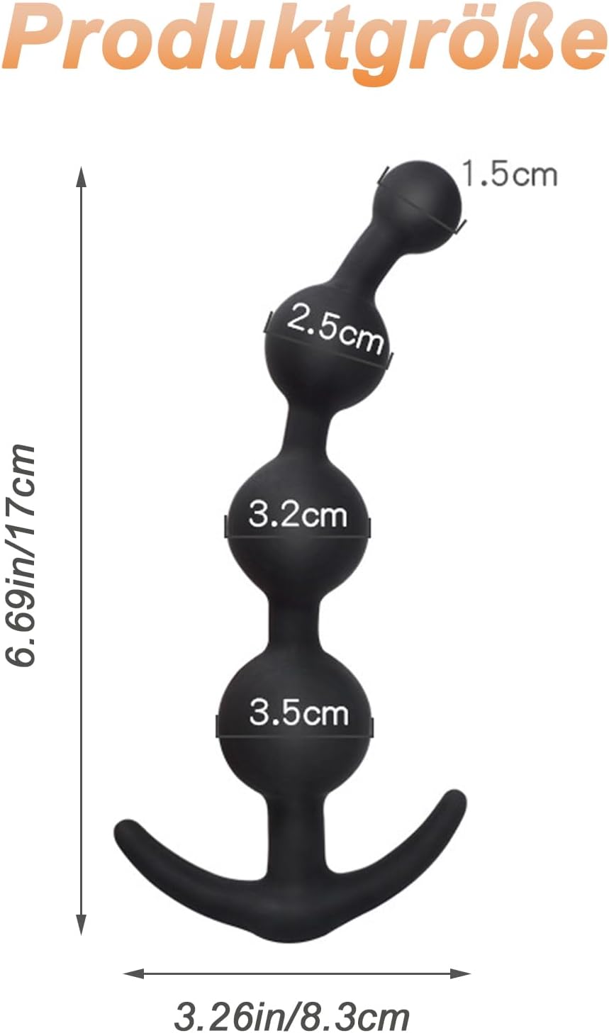 Silicone Balls Flexible with 4 Balls, M – Bild 3