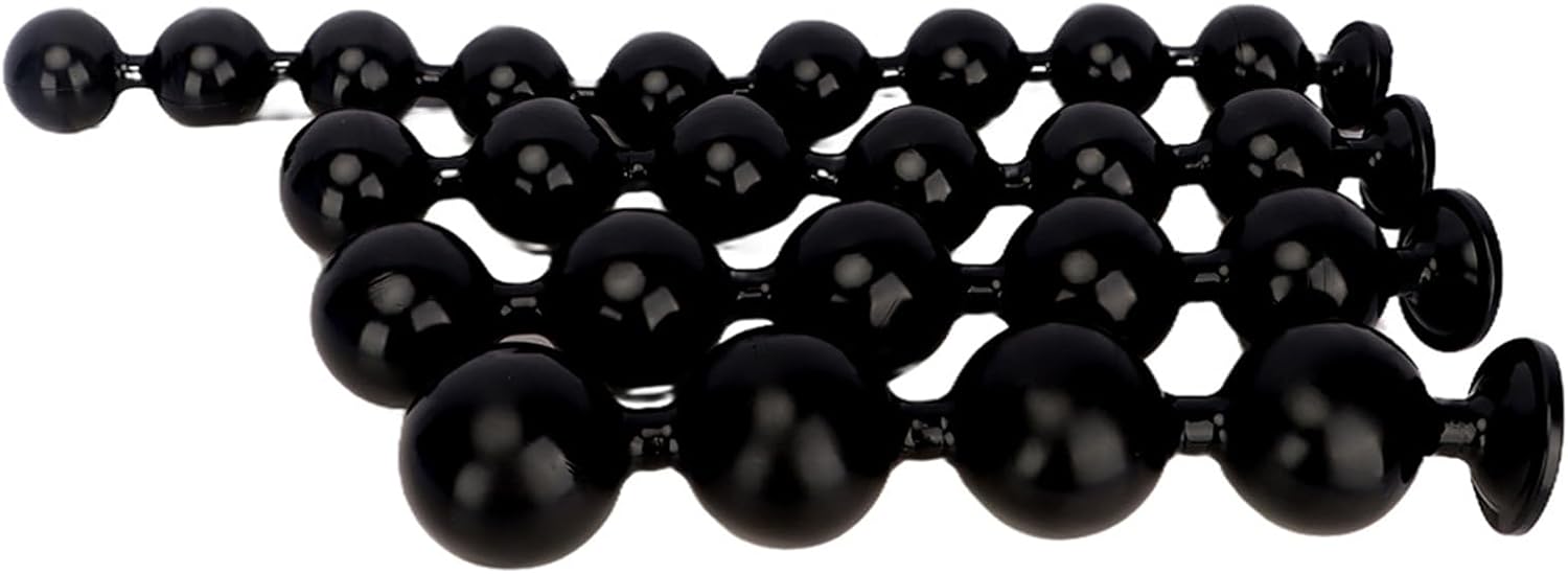 Xxxl Balls Chain Giant Plug with 4/5/6/12 Balls for Sexual Stimulation Graduated Beads Dildo Suction Cup Butt Plug Anus Sex Toy Men Women (XXL) – Bild 8