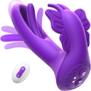 Sex Toy for Women Vibrator, Hollow Construction Vibration for Women with 9 Stroke Modes, 9 Vibration Modes, Remote Control Vibrators for Clitoris Stimulator Dildo Sex Toy for Couples