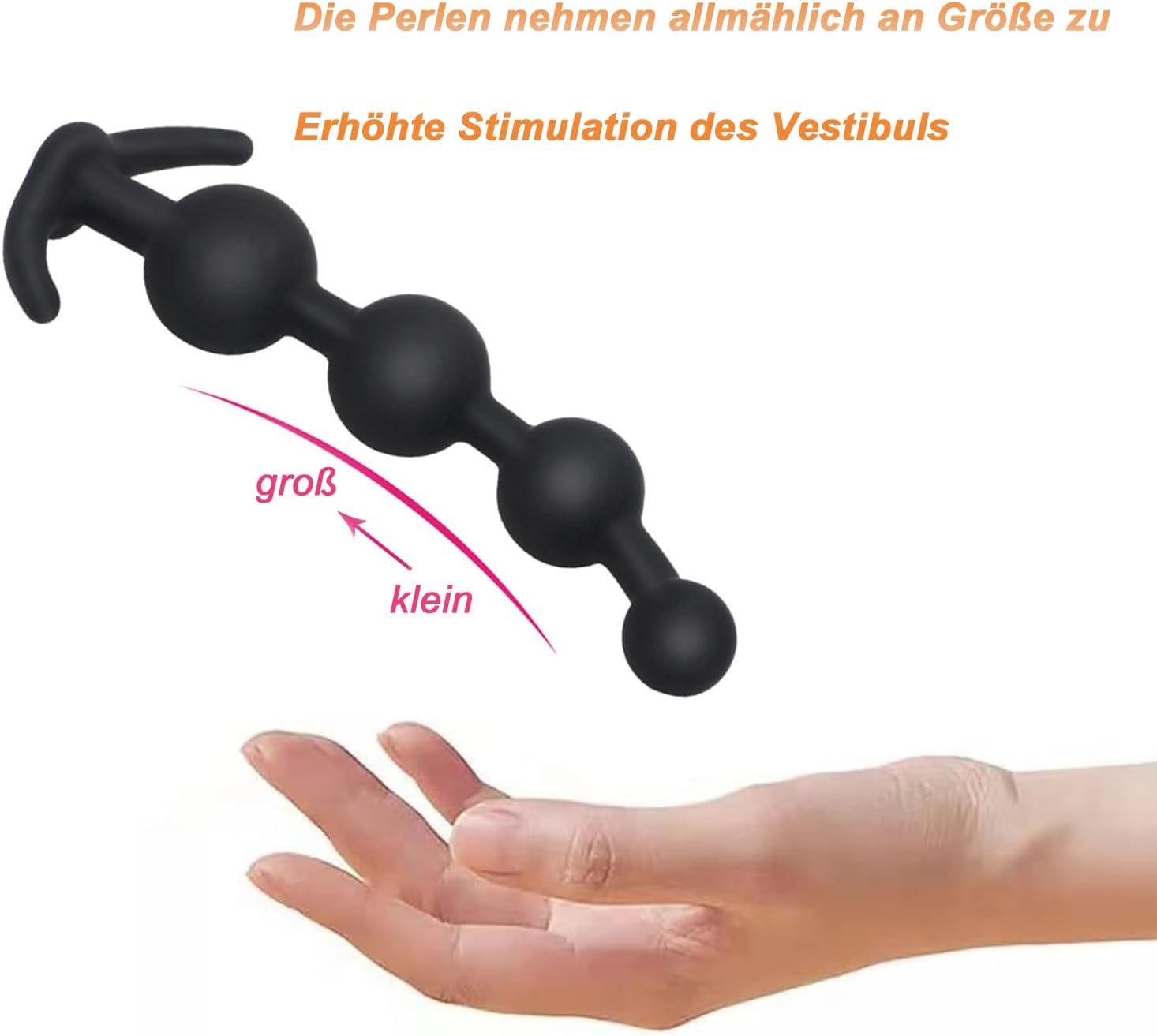 Silicone Balls Flexible with 4 Balls, M – Bild 7