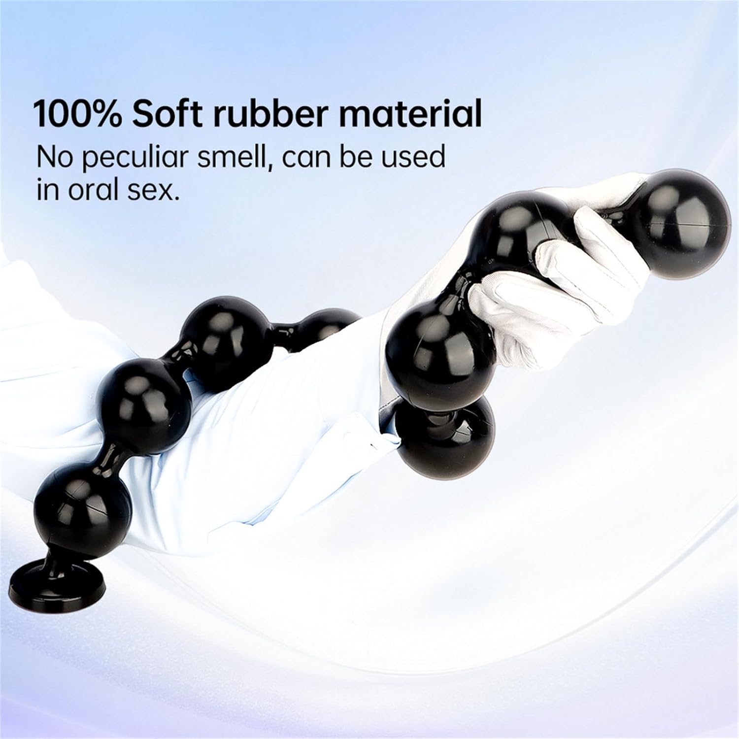 Xxxl Balls Chain Giant Plug with 4/5/6/12 Balls for Sexual Stimulation Graduated Beads Dildo Suction Cup Butt Plug Anus Sex Toy Men Women (XXL) – Bild 3