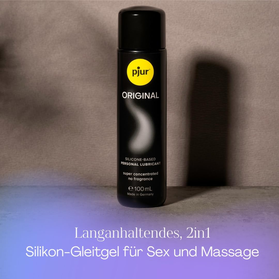 pjur Original (500 ml) – Premium Silicone Lubricant – Long Lubrication without Sticking – Very Economical and Suitable for Condoms – Bild 3