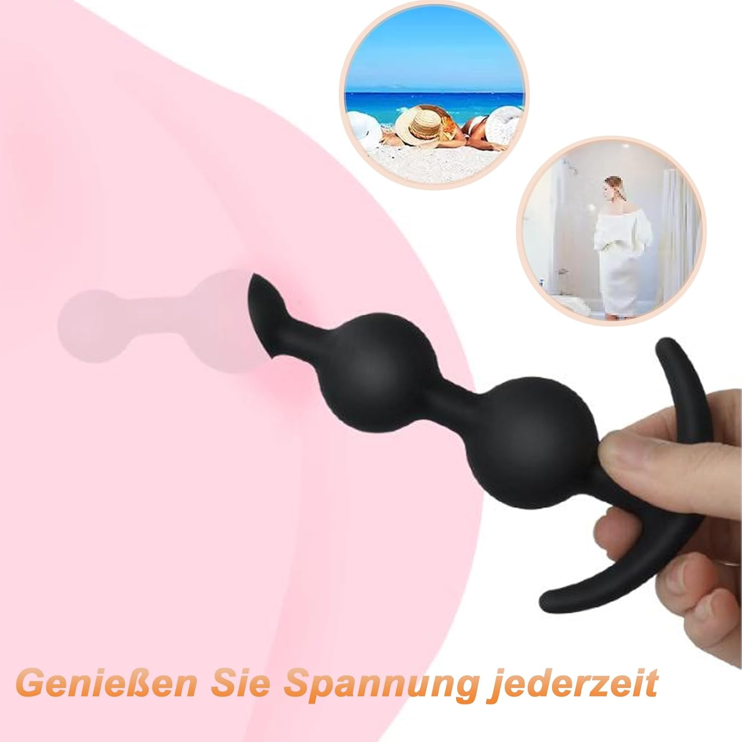 Silicone Balls Flexible with 4 Balls, M – Bild 6