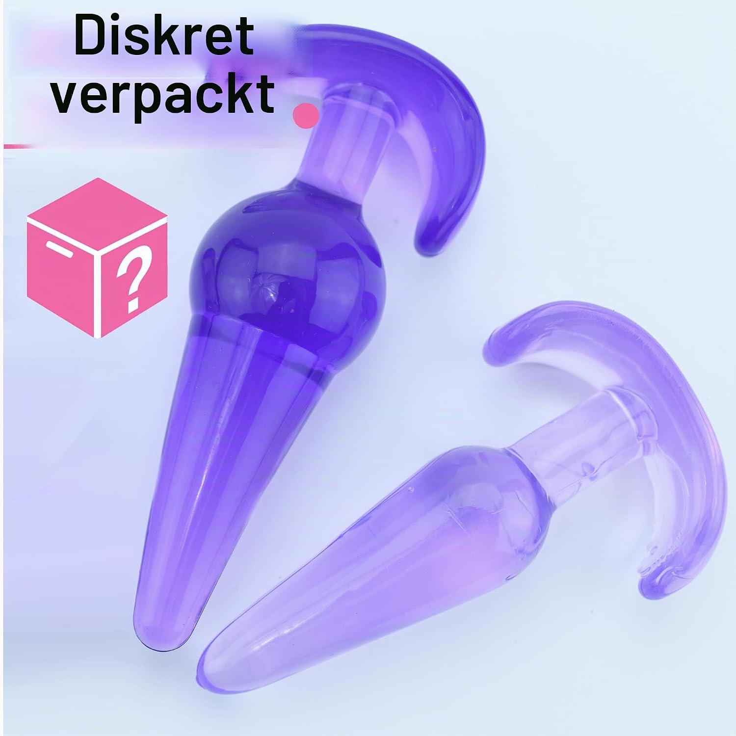 FOPS A49 Plug Set of 4 Toys Plug Sex Toy Set Balls for Women Balls Man Beginner Beads Chain Butt Plug for Women and Men – Bild 5