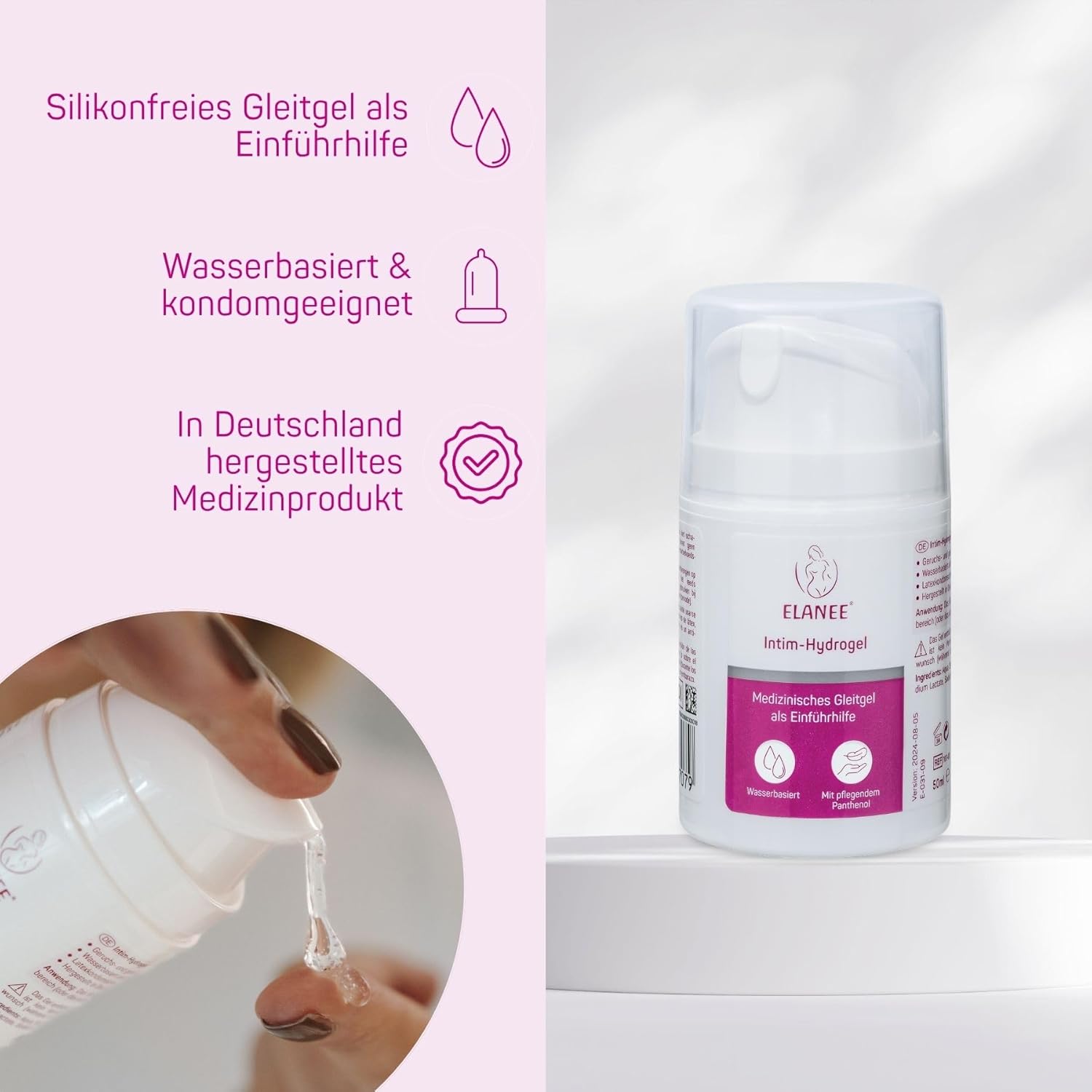 Grünspecht 707-00 Lubricating Gell for Pelvic Floor Training – Bild 2