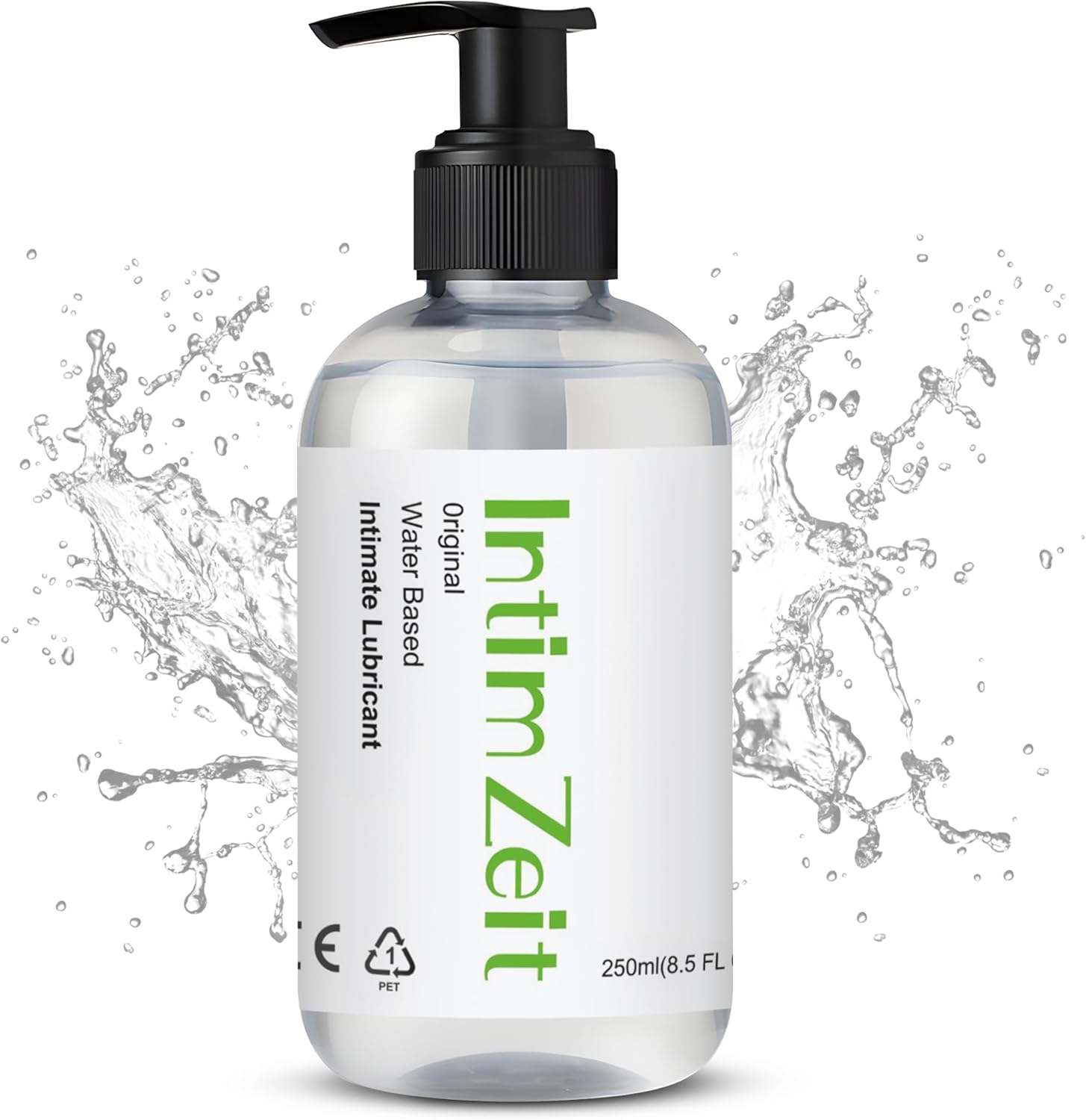 Lubricant Gel 250 ml - Water-Based Lubricant, Skin-Friendly & Condom Safe, Moisturising, Odourless & Tasteless, For Intimate Area & Massage