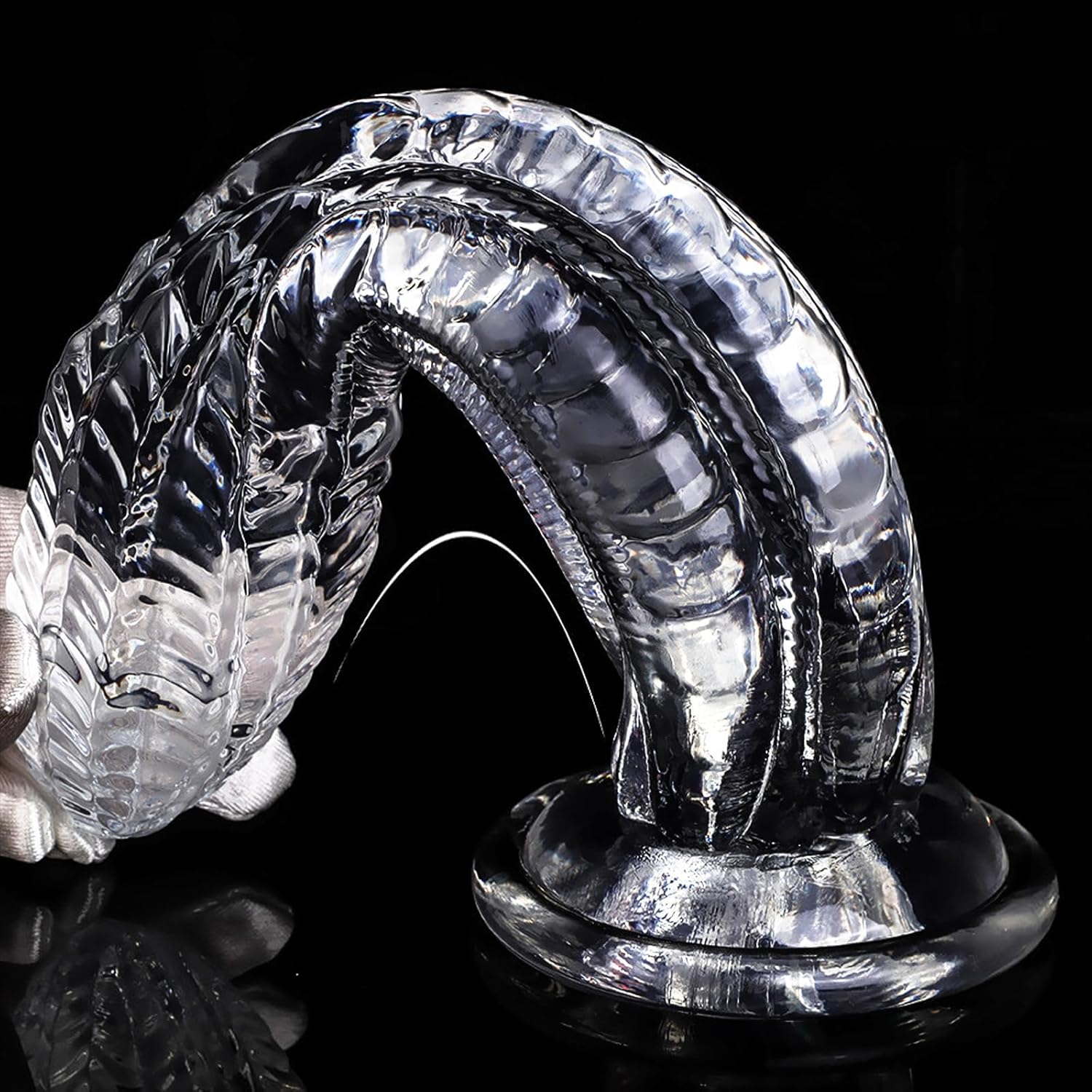 25 cm Dildos, Plugs, Giant Dildo, XXL, Dildo Dildo with Suction Cup, Dilo Tail for Women, Butt Plug, Dilos, Men, Sex Toy for Men, Women, Couples, Extreme Sex (B) – Bild 7