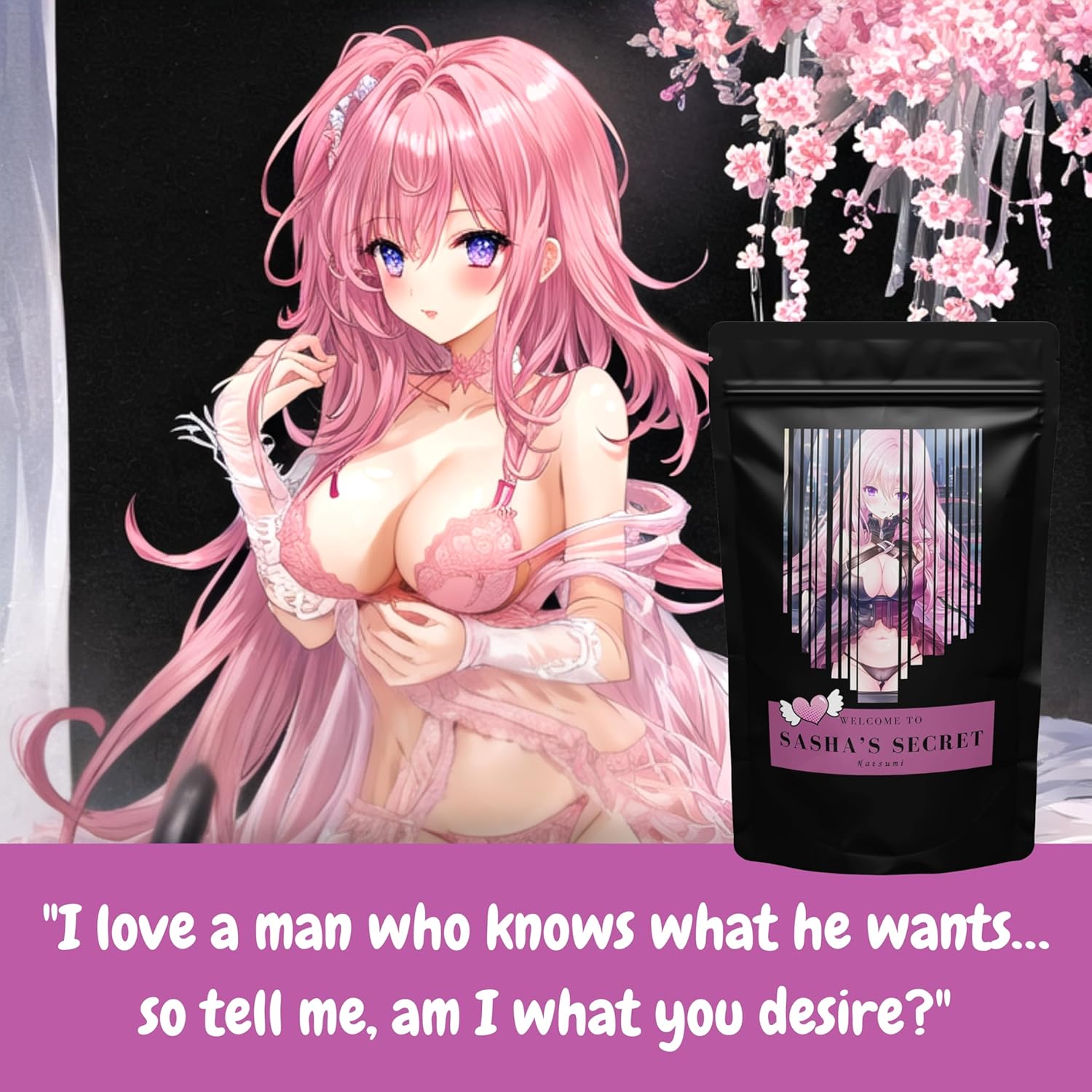 Sex Toy Sex Wonder Bag Sasha's Secret Ecchi (Vagina) SuperSkin Masturbator, Sex Toy Extremely Realistic for Men Anime Masturbating Pocket Pussy Pussy Lubricant Ring, 3 Cards – Bild 6