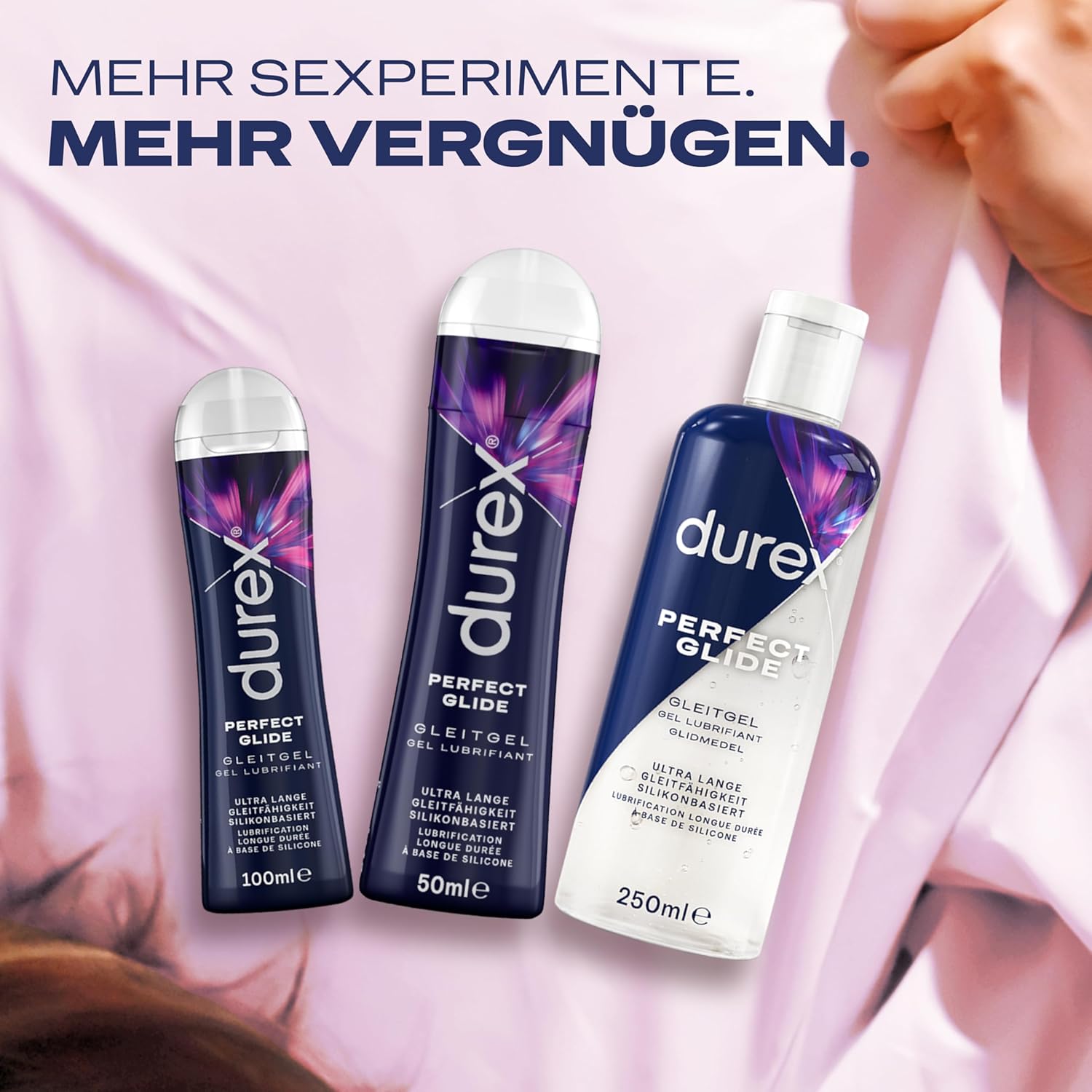 Durex Perfect Glide Lubricant – For Extra Long Lubrication, Suitable for Vaginal Dryness and Sex – Silicone Based Lubricant, Condom Safe, Silky Soft Texture – 100 ml – Bild 8