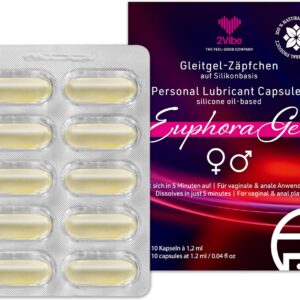 Silicone Based Lubricant Suppositories 10 x 1.2 ml
