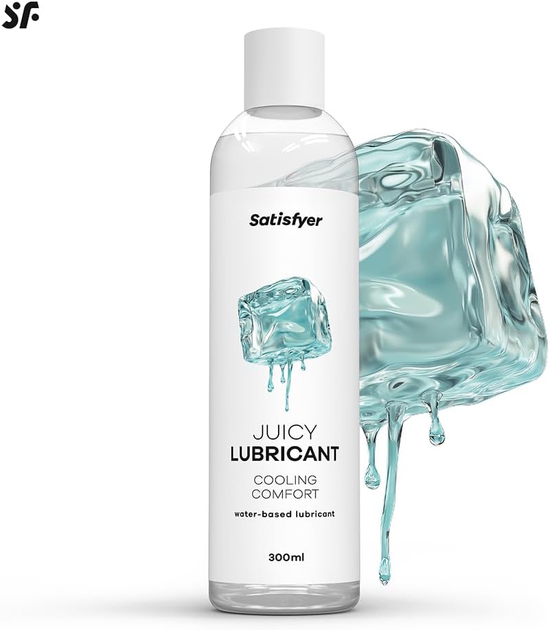 Satisfyer Cooling Comfort Water Based Lubricant 300ml | Water-based lubricant for sensitive skin, oil and grease-free, easy to wipe clean and suitable for condoms, lubricant for sex – Bild 2