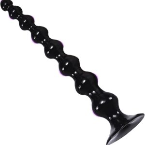 250 mm Balls Chain with 8 Beads, Dildo XXL Dilos Men with Dildo Suction Cup, Plug for Men Women Beginners Butt Plug Plugs Toys Sex Toy