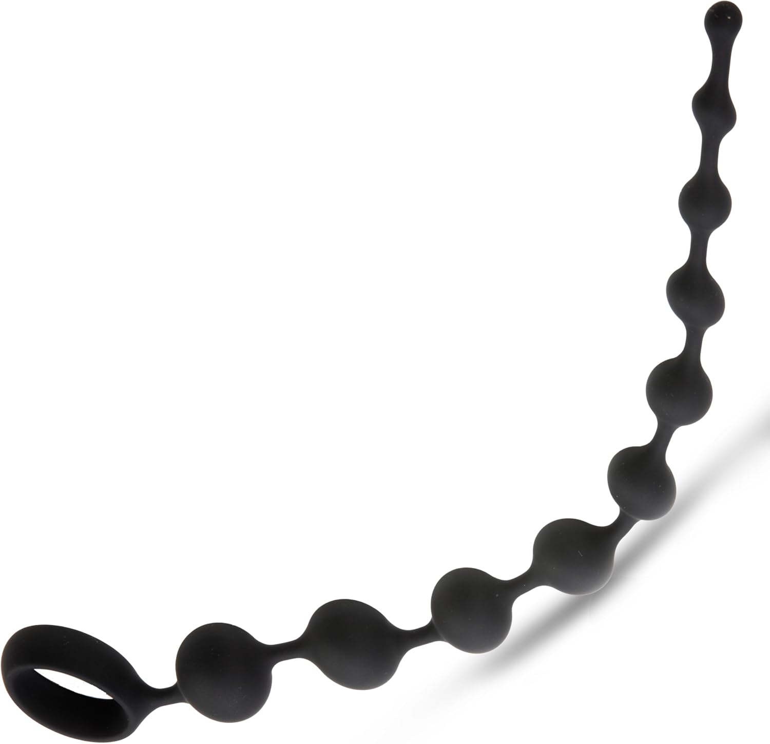 Fops A101 Necklace with 10 Beads (35 cm) - Diameter up to 2.8 cm - High-Quality Silicone - Flexible and Waterproof - Ergonomic Handle - Beads for Men and Women