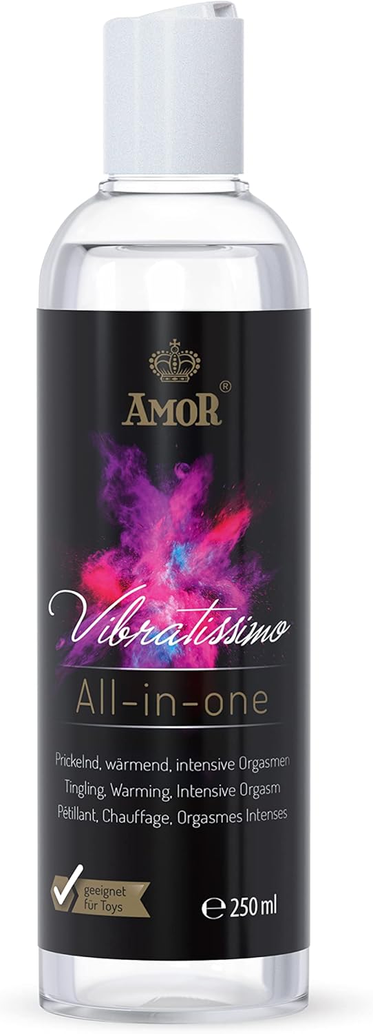 Vibratissimo Play Gel All-in-One Stimulating Water-Based Lubricant, 250 ml