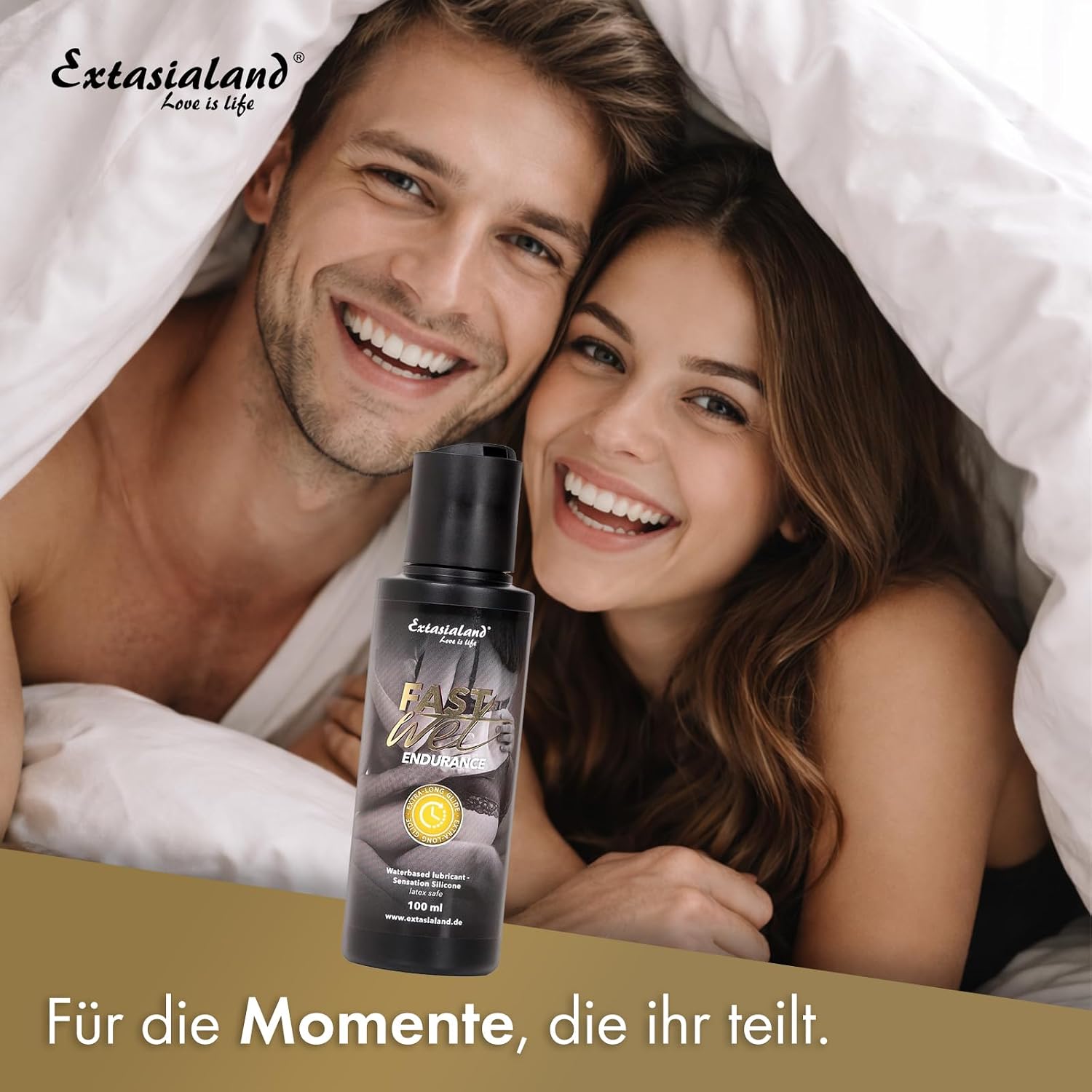 Endurance Water-Based Lubricant 100 ml - Extra Long Glide Lubricant & Massage Oil 2-in-1 Water-Based Lubricant Gel – Bild 7