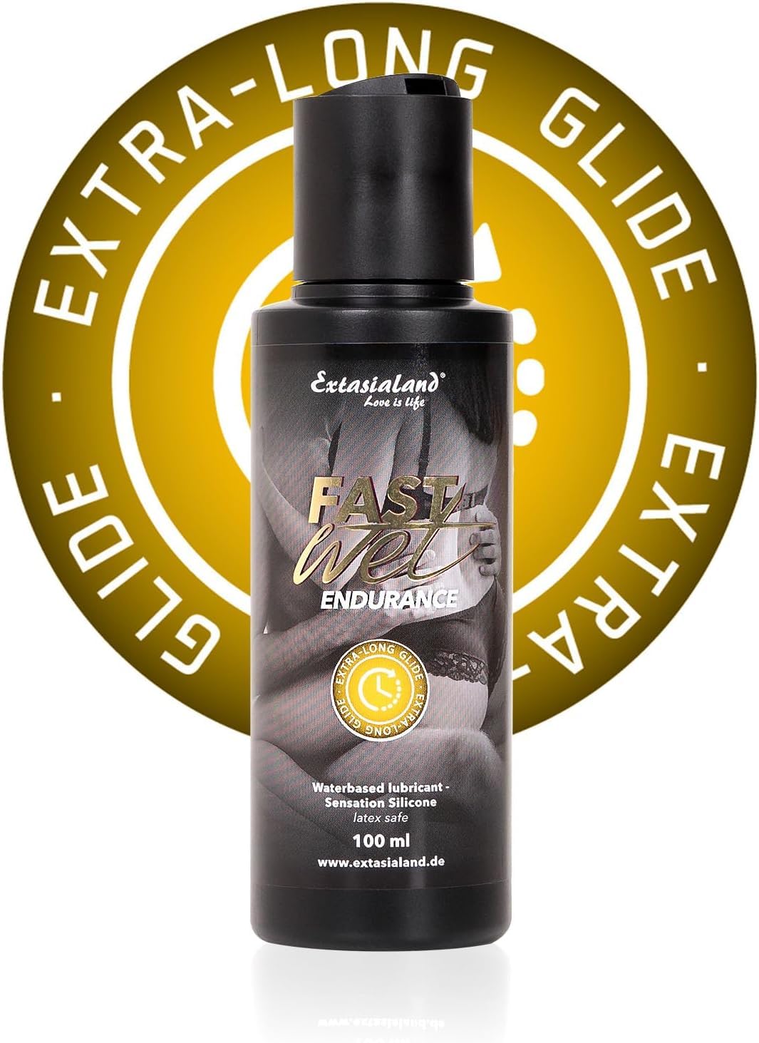 Endurance Water-Based Lubricant 100 ml - Extra Long Glide Lubricant & Massage Oil 2-in-1 Water-Based Lubricant Gel – Bild 12