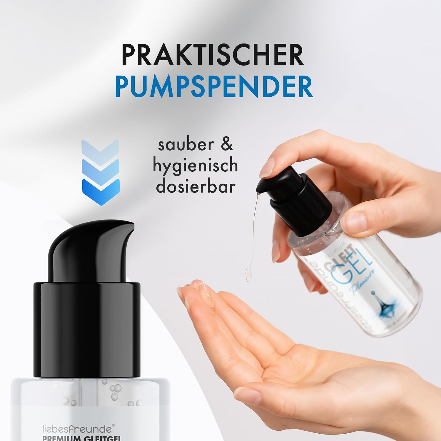 Liebesfreunde Water-Based Premium Gel Lubricant - Pure Moisture Without Parabens, Water-Based Lubricant, 100 ml – Bild 5