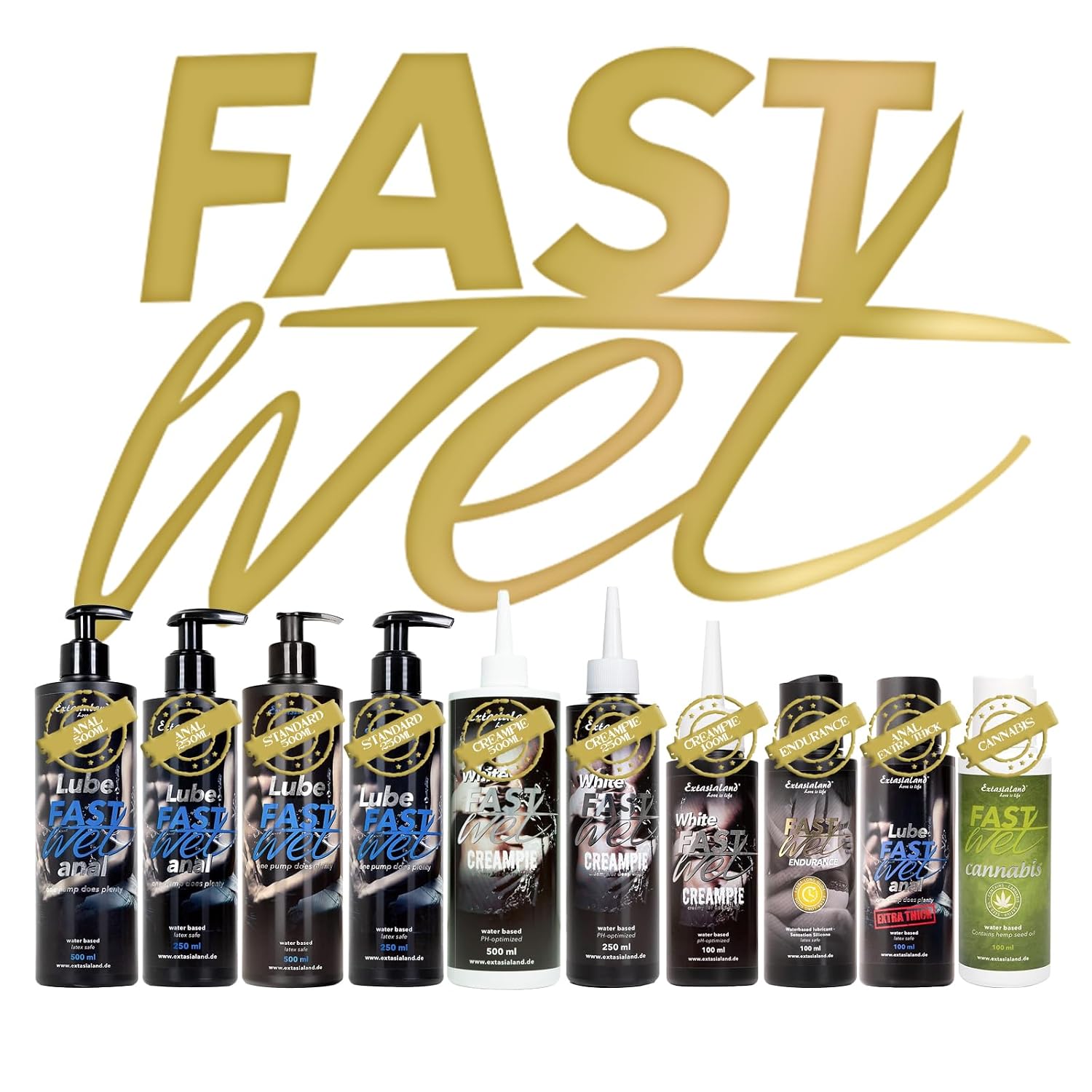 Endurance Water-Based Lubricant 100 ml - Extra Long Glide Lubricant & Massage Oil 2-in-1 Water-Based Lubricant Gel – Bild 10