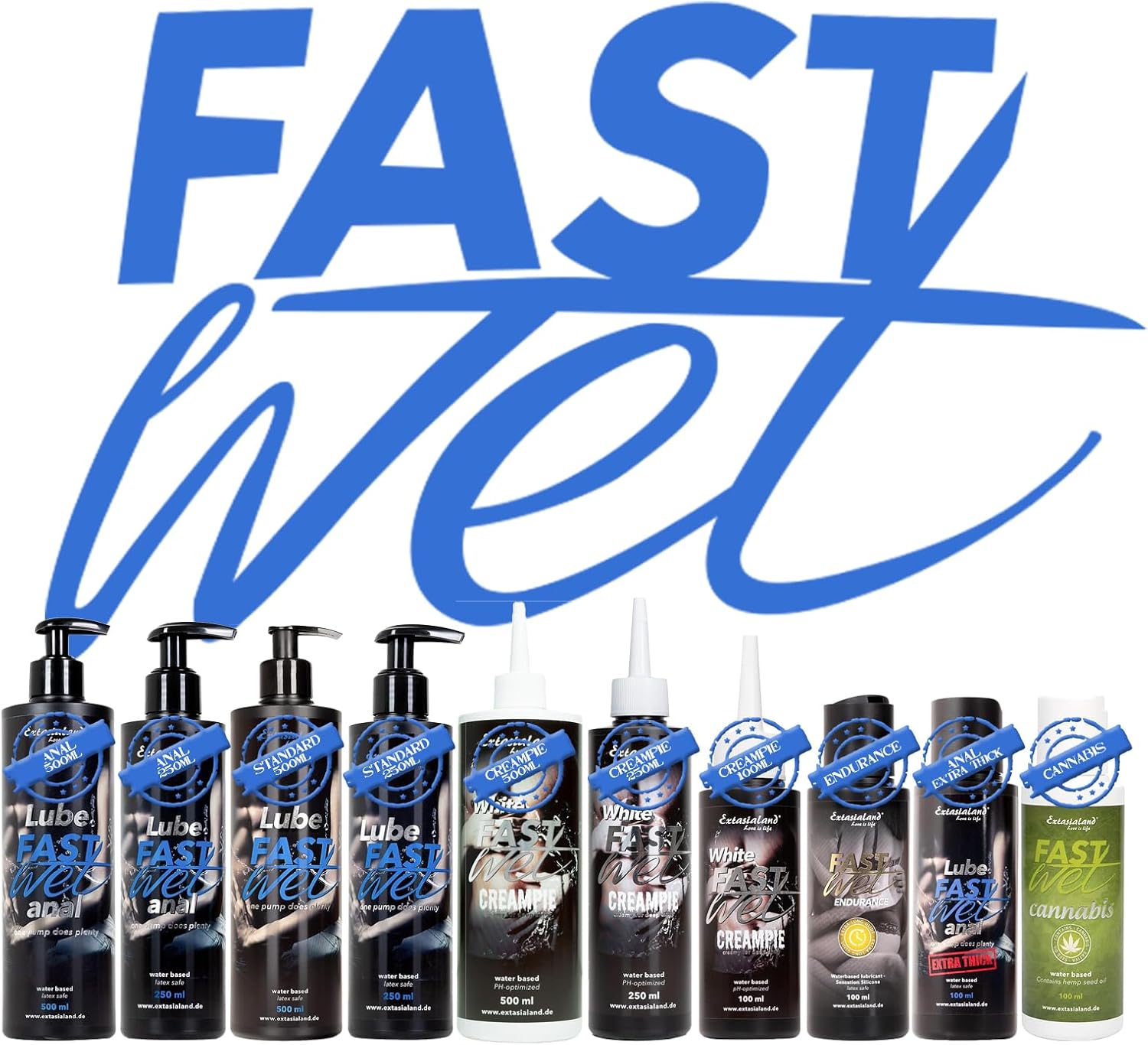 Water-based lubricant massage gel with smart pump closure, water-based lubricant, odourless, condom and sex toy, safe body lube, 250 ml – Bild 13