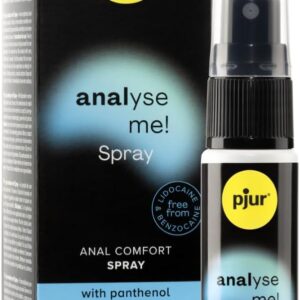pjur analyse me! Spray – for comfortable sex – panthenol and aloe support the elasticity of the skin (20 ml)