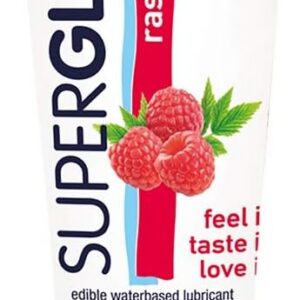 Superglide Edible Lubricant – Waterbased Raspberry 75 ml