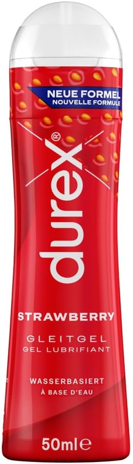 Durex Play Trial Pack with 3 Different Lubricants - Sweet Strawberry, Tingling, Perfect Glide (3 x 50 ml) – Bild 3