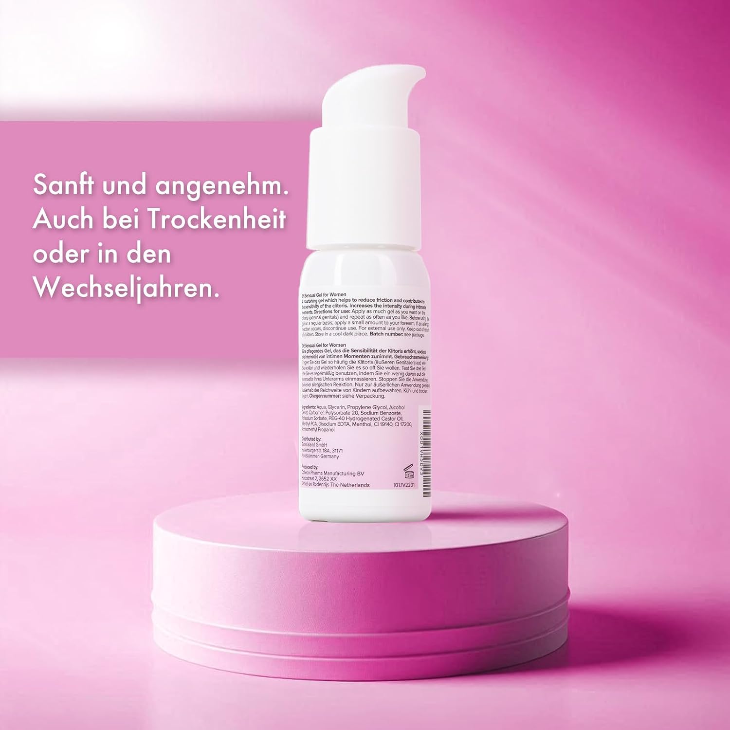 Intimate Gel Sensitizing 50 ml - Stimulating Lubricant Especially for Women Aged Menopause by Experts – Bild 3