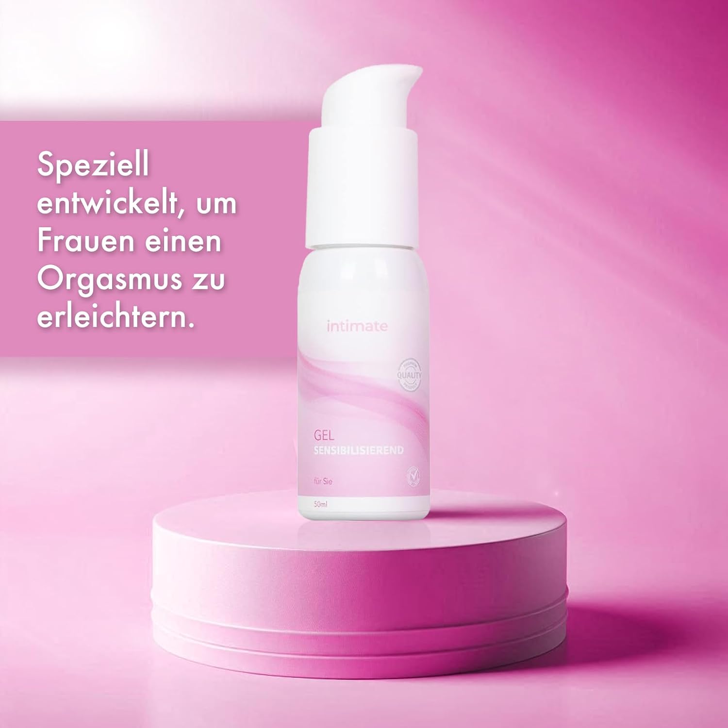 Intimate Gel Sensitizing 50 ml - Stimulating Lubricant Especially for Women Aged Menopause by Experts – Bild 2
