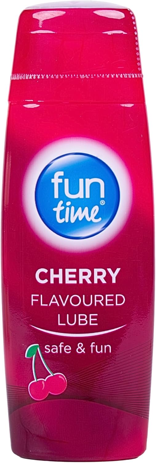 Fun Time Lube Cherry Water Based Lubricant Red 75ml