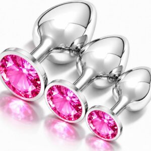 Plug Set 3 Sizes, Sex Toy for Women, Plug for Women