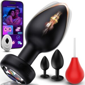 Plugs 4-Piece Set Plug for Women Men Dildos Vibrator