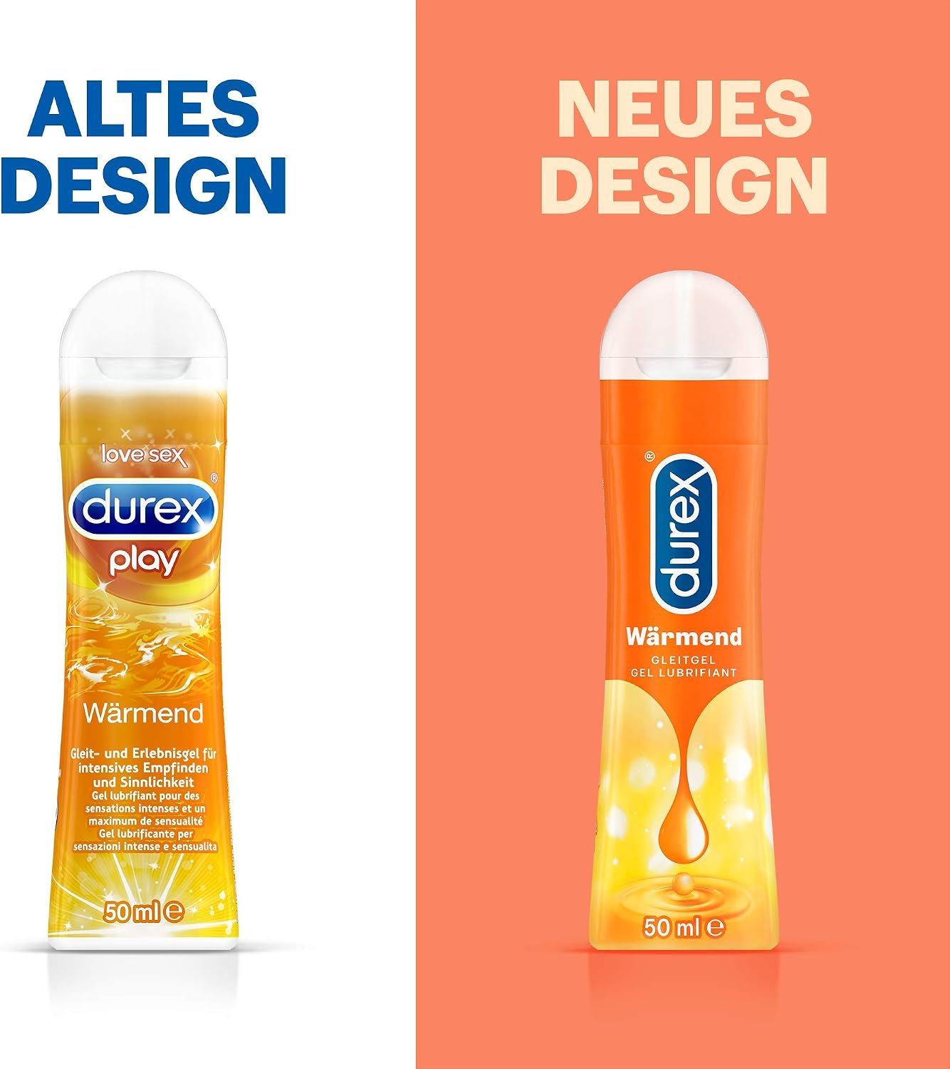 Durex Play Trial Pack with 3 Different Lubricants Perfect Glide & Feel & Warming (3 x 50 ml) – Bild 4