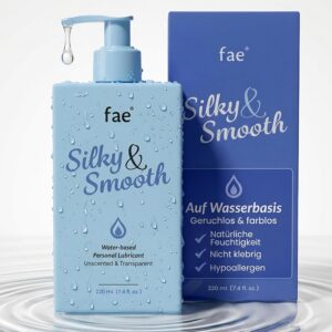 Fae Water-Based Lubricant for Women – 220 ml, Sensitive Lubricant, Gentle Intimate Gel for the Intimate Area, pH Skin Neutral, Paraben-Free