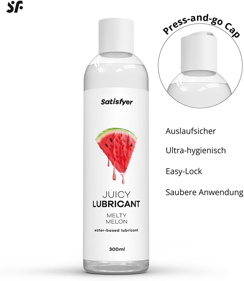 Satisfyer Melty Melon Water Based Lubricant Smooth 300 ml – Bild 3