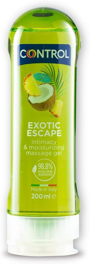 Artsana Control Exotic Escape 2 In 1 Gel Massage Moisturizing 200 ml