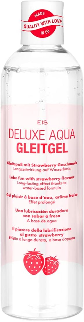 EIS Deluxe Lubricant Water Based, Long-Term Effect, Various Fragrances, Effects and Applications areas, 300 ml 300 ml