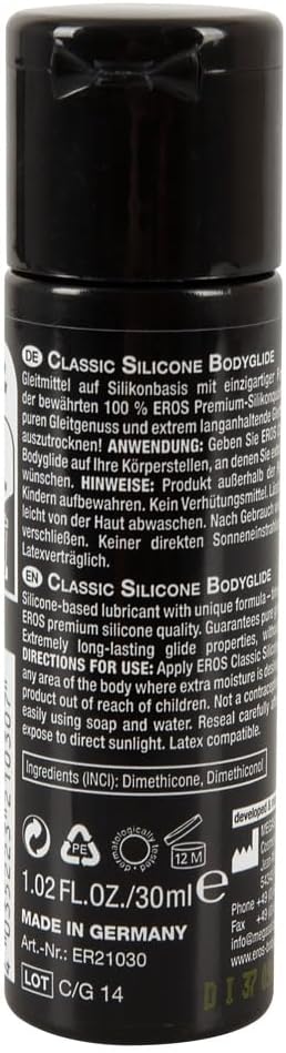 EROS Classic Silicone Body Glide, 30 ml – Bild 4
