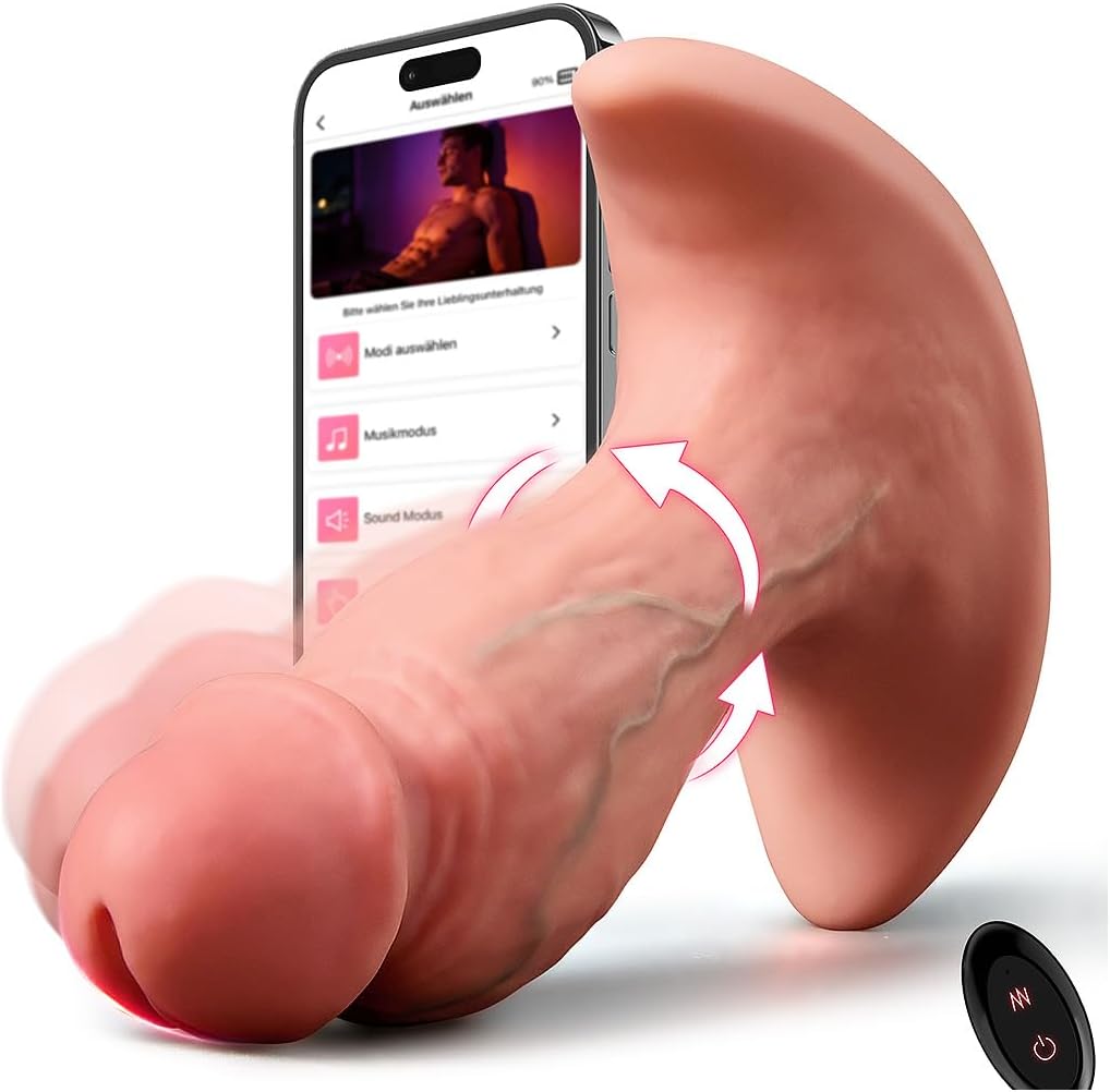 Vibrators for Prostate Stimulation Men 5 Rotations 10 Vibrations