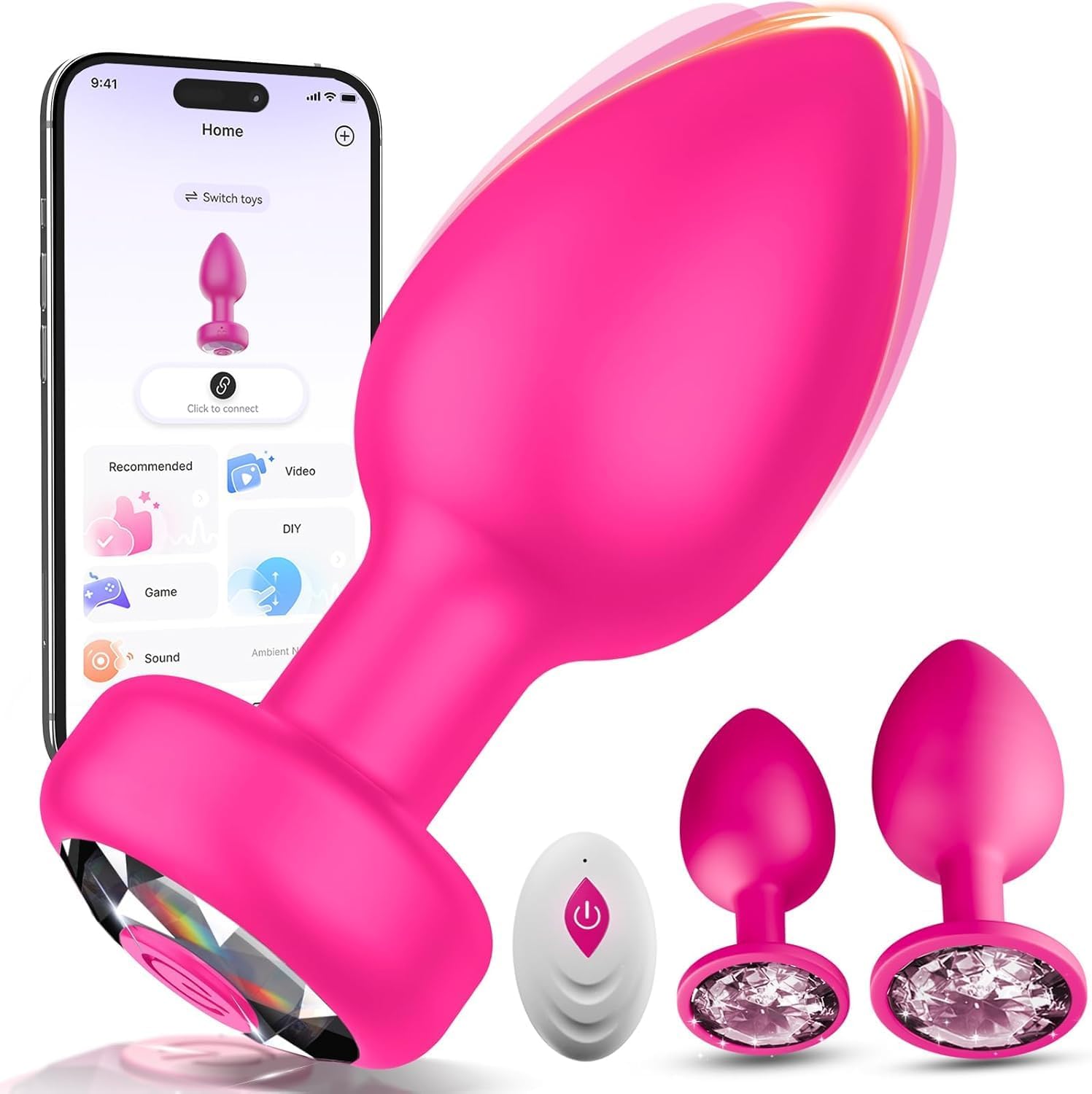 Plug for Women with Vibration Plugs Set Sex Toy for Women – Bild 6