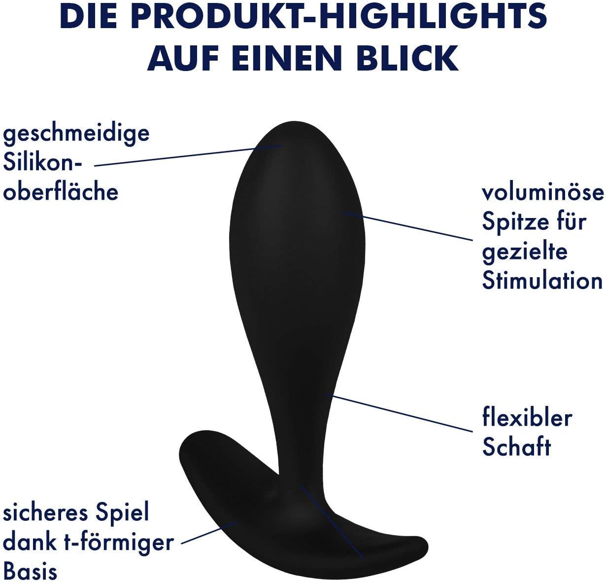 EIS Plug Made of Silicone, Plug for Men and Women, Versatile – Bild 2