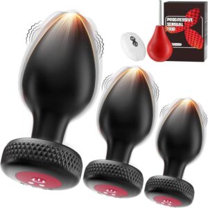 4-Piece Plug Set Vibrators Plug for Women Men