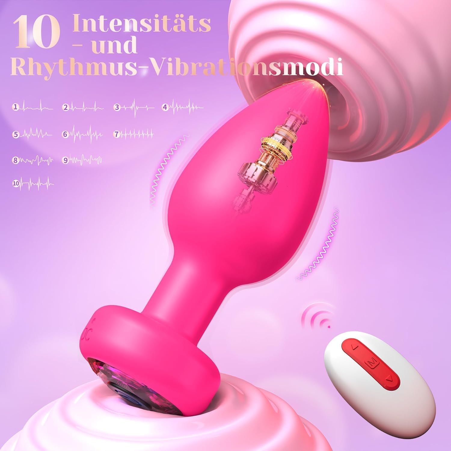 Plug for Women with Vibration Plugs Set Sex Toy for Women – Bild 3