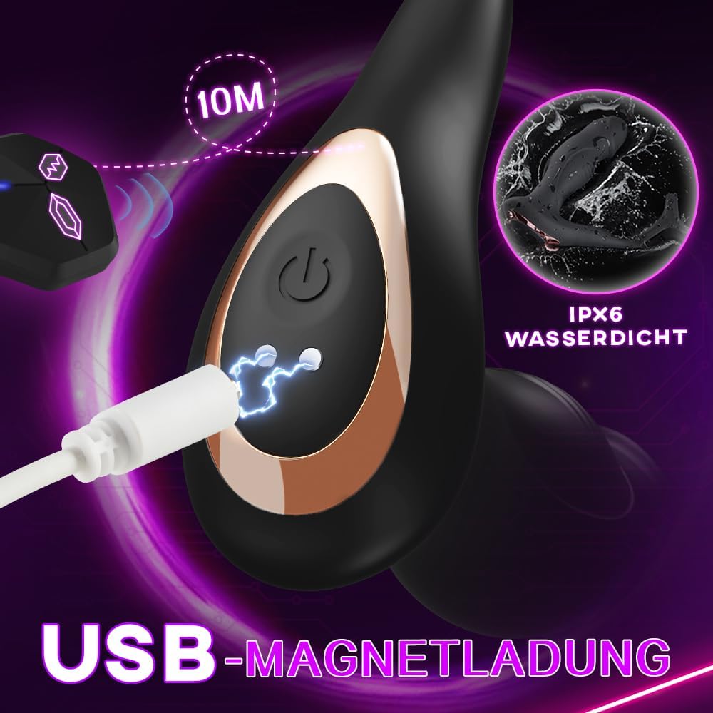Vibrators for Men Prostate Stimulation Men with Ring Sex Toys – Bild 6