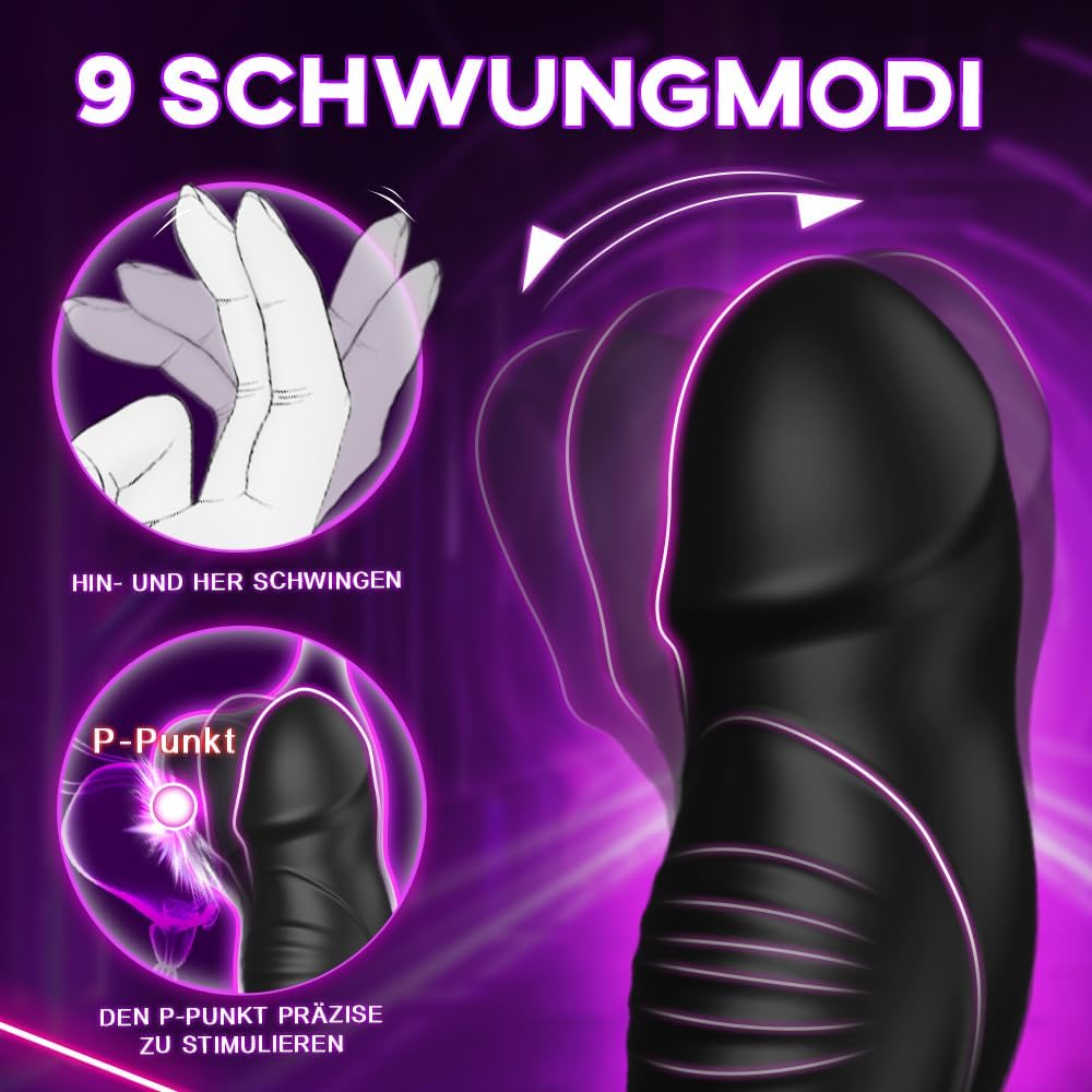 Vibrators for Men Prostate Stimulation Men with Ring Sex Toys – Bild 4