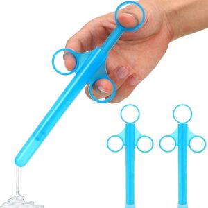 2 x lubricant applicator, syringe , vagina syringe, lube tube syringes, lubricant syringe applicator, reusable lubricant, lubricant launcher Kiuiom