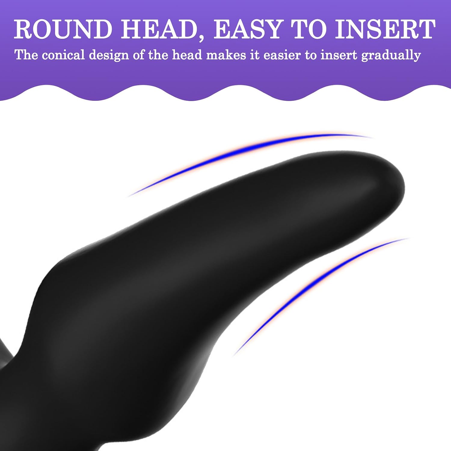 BDSMYOU 3.0 Plug Toys Stretcher Balls (Black, S) – Bild 3