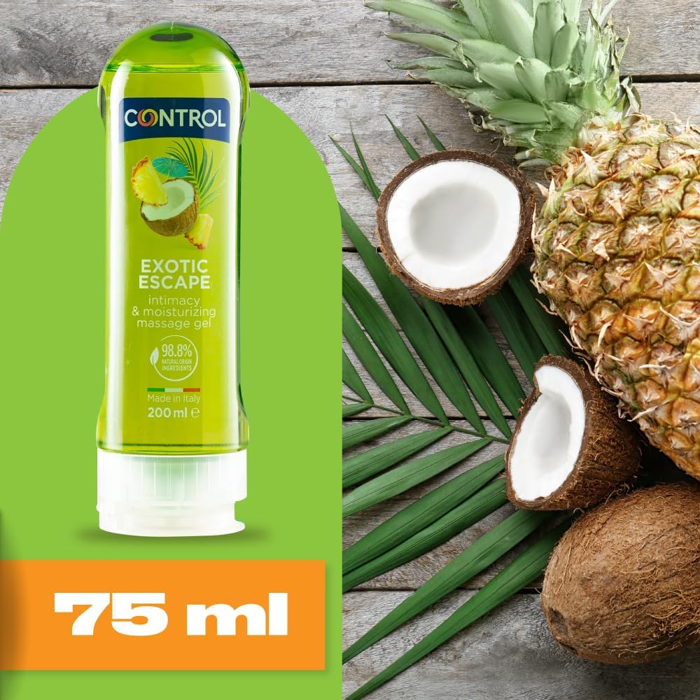 Artsana Control Exotic Escape 2 In 1 Gel Massage Moisturizing 200 ml – Bild 2