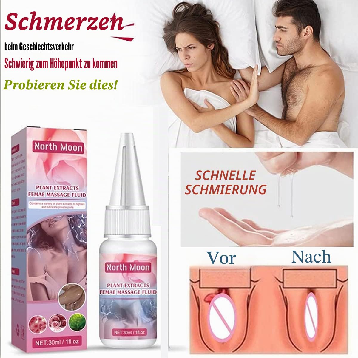 30 ml Intensive Fast Orgasm Gel Women Sex Oils Stimulant Strong Enhancer Improve Sexual Drop Promotion Vaginal Firming Oil (1 Piece) – Bild 6