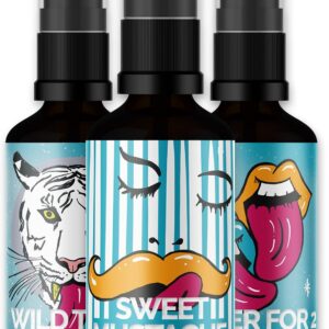 Taste Spray for the Body | 3 x 30 ml | Taste During Love Play | Gift for Couples | Gift for Her | Gift for Him | 100% Vegan | Natural Taste | Suitable for Intimate Areas